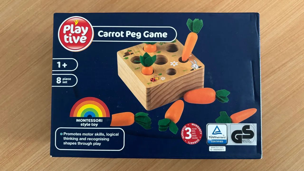 Brinquedo Educativo de Madeira