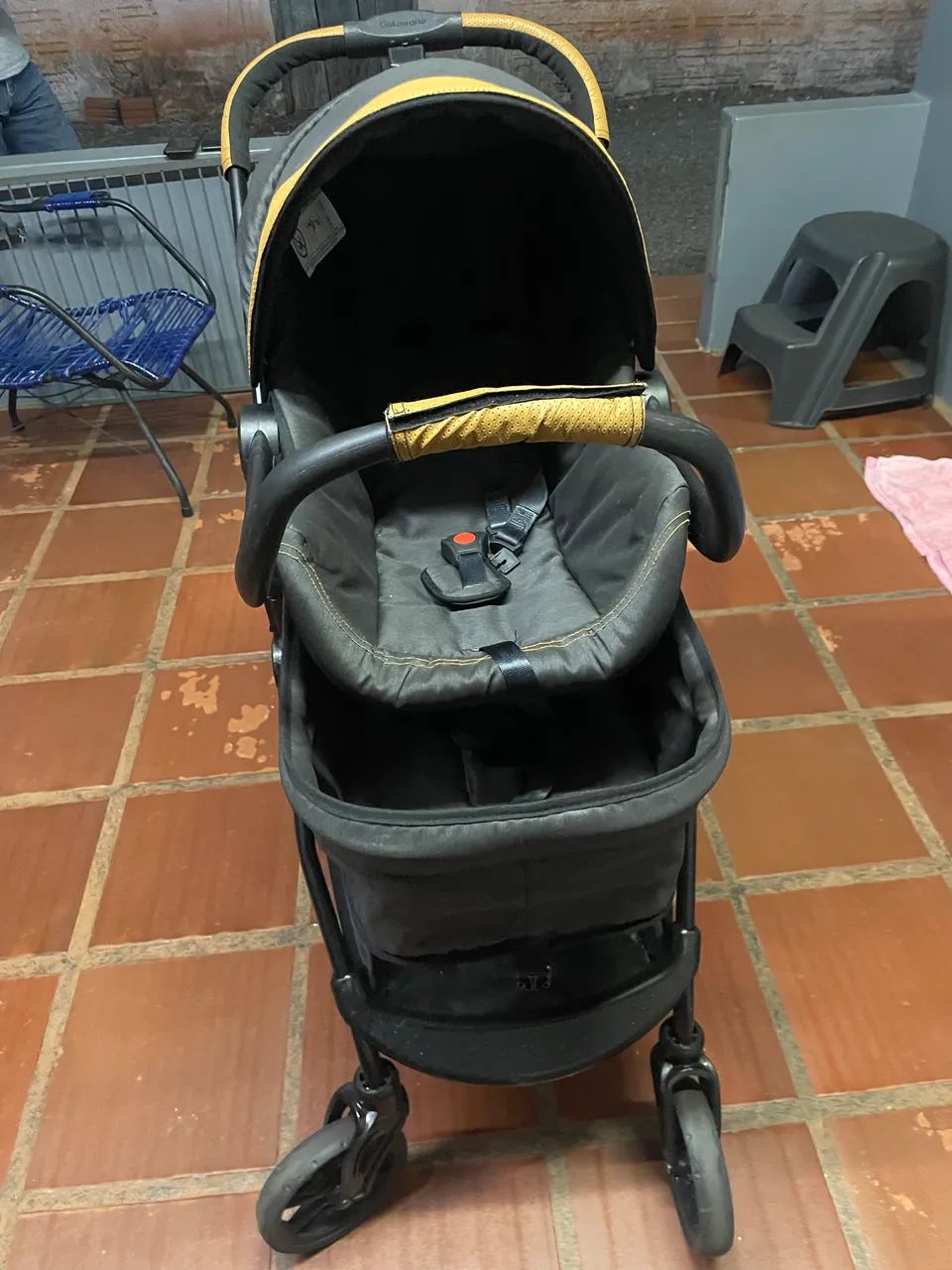 Carrinho + bebê conforto Galzerano - Foto 3