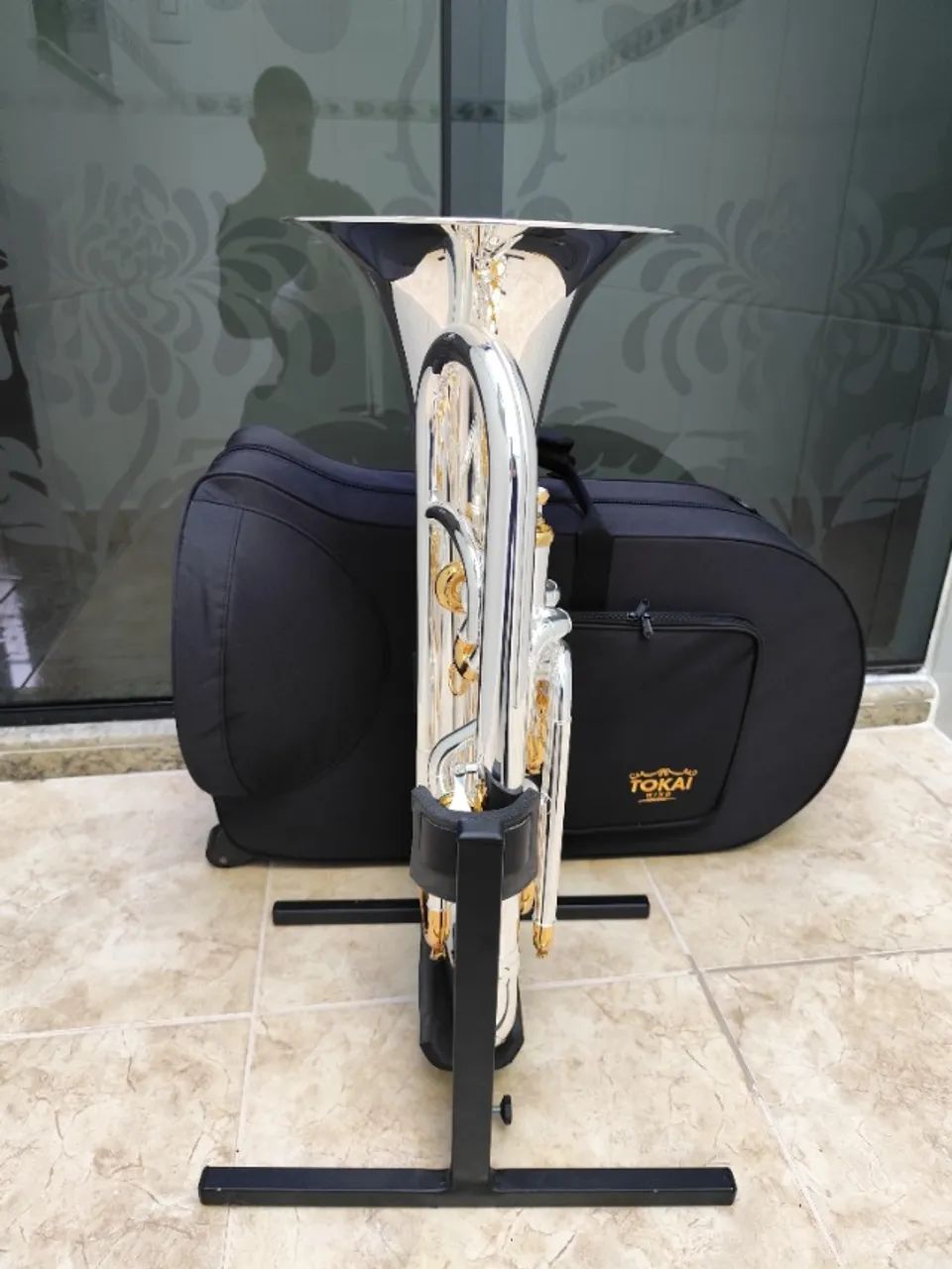 Euphonium Profissional Compensado 3+1 Tokai TEP-600PG Sib - Prata