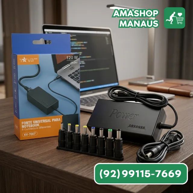 Carregador Universal pra Notebook