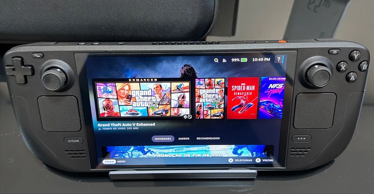 Steam Deck OLED 512GB - Consoles de Vídeo Game - Jardim do Lago