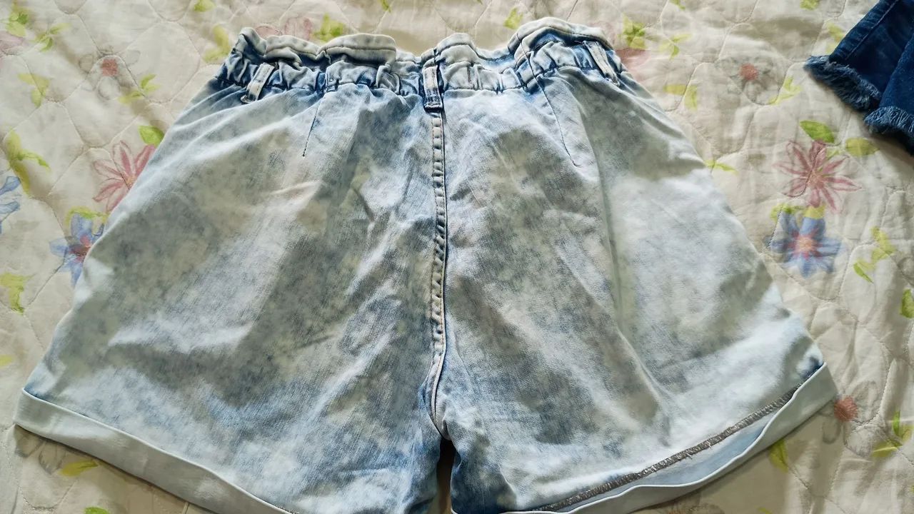 Bermuda jeans Tam 38 - Foto 2