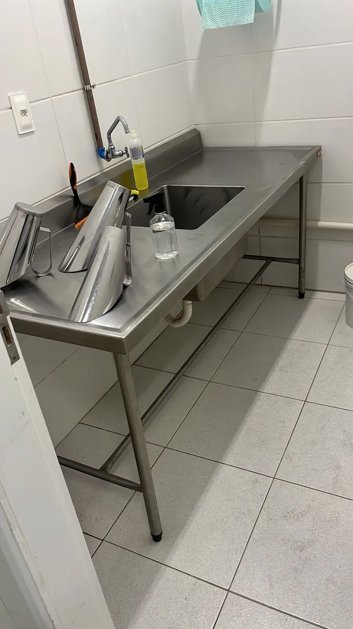 Pia inox indústria comércio restaurante 