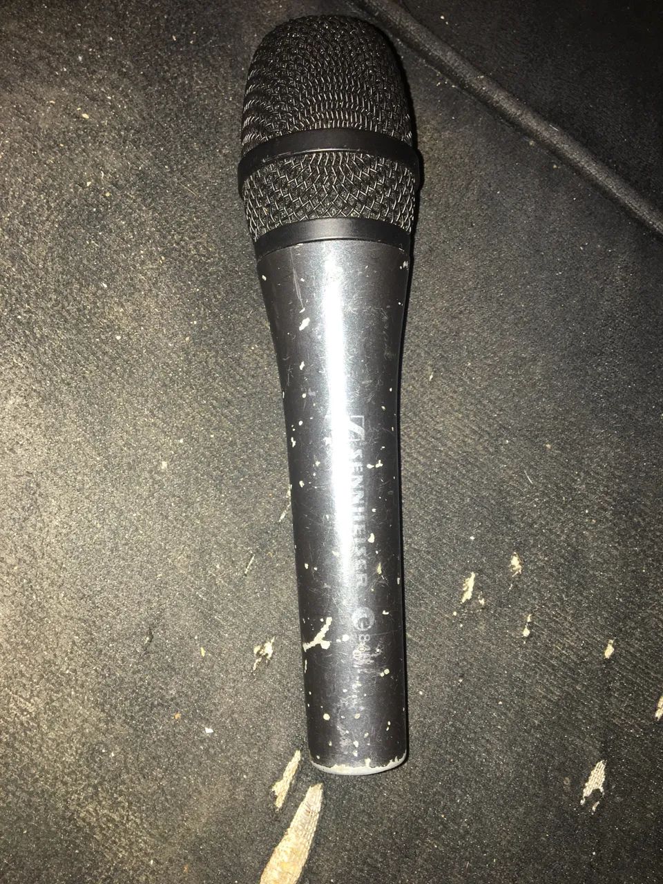 Microfone Sennheiser E845 Preto Dinâmico Supercardióide Preto no