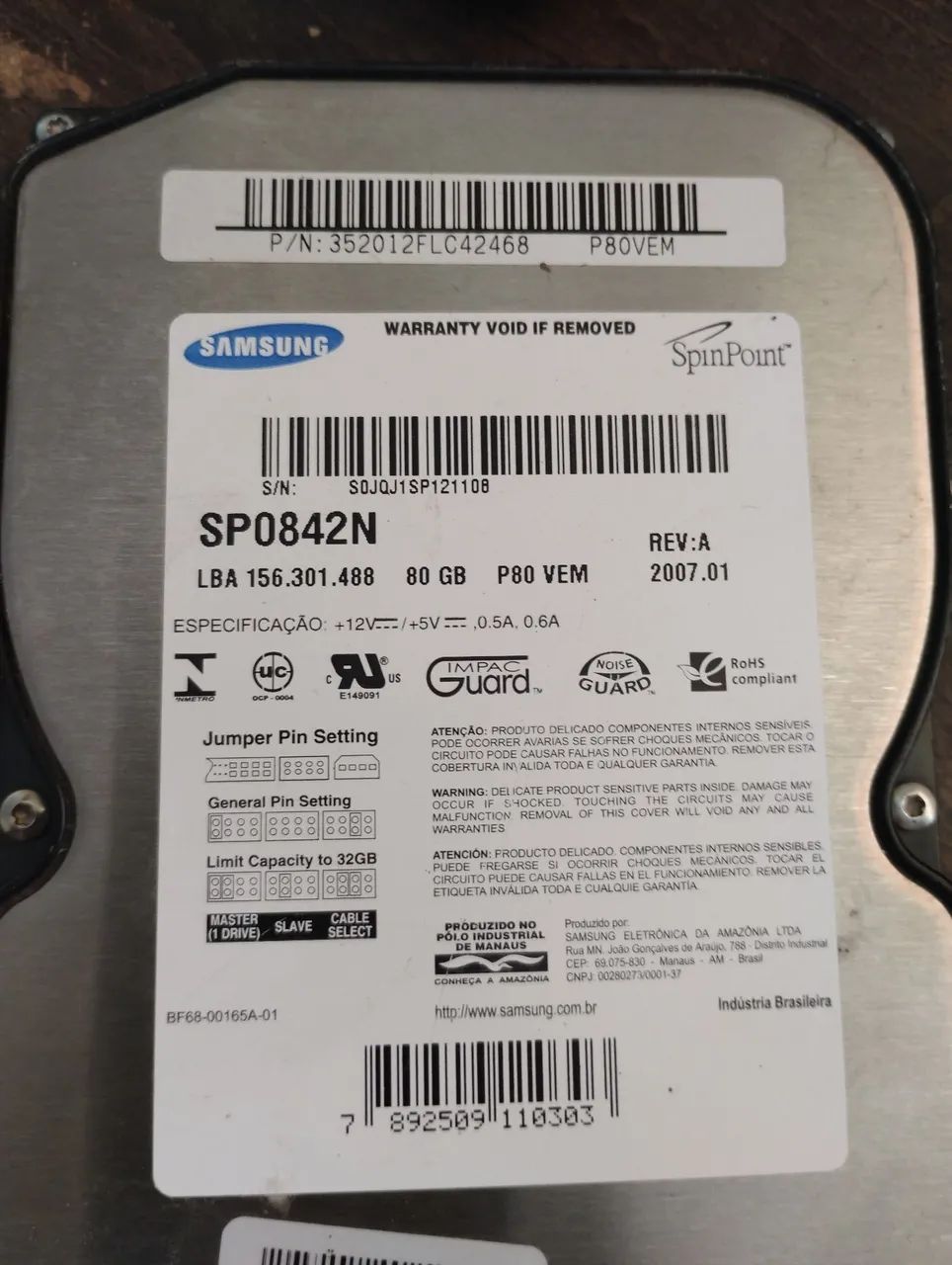 HD 80 Gb