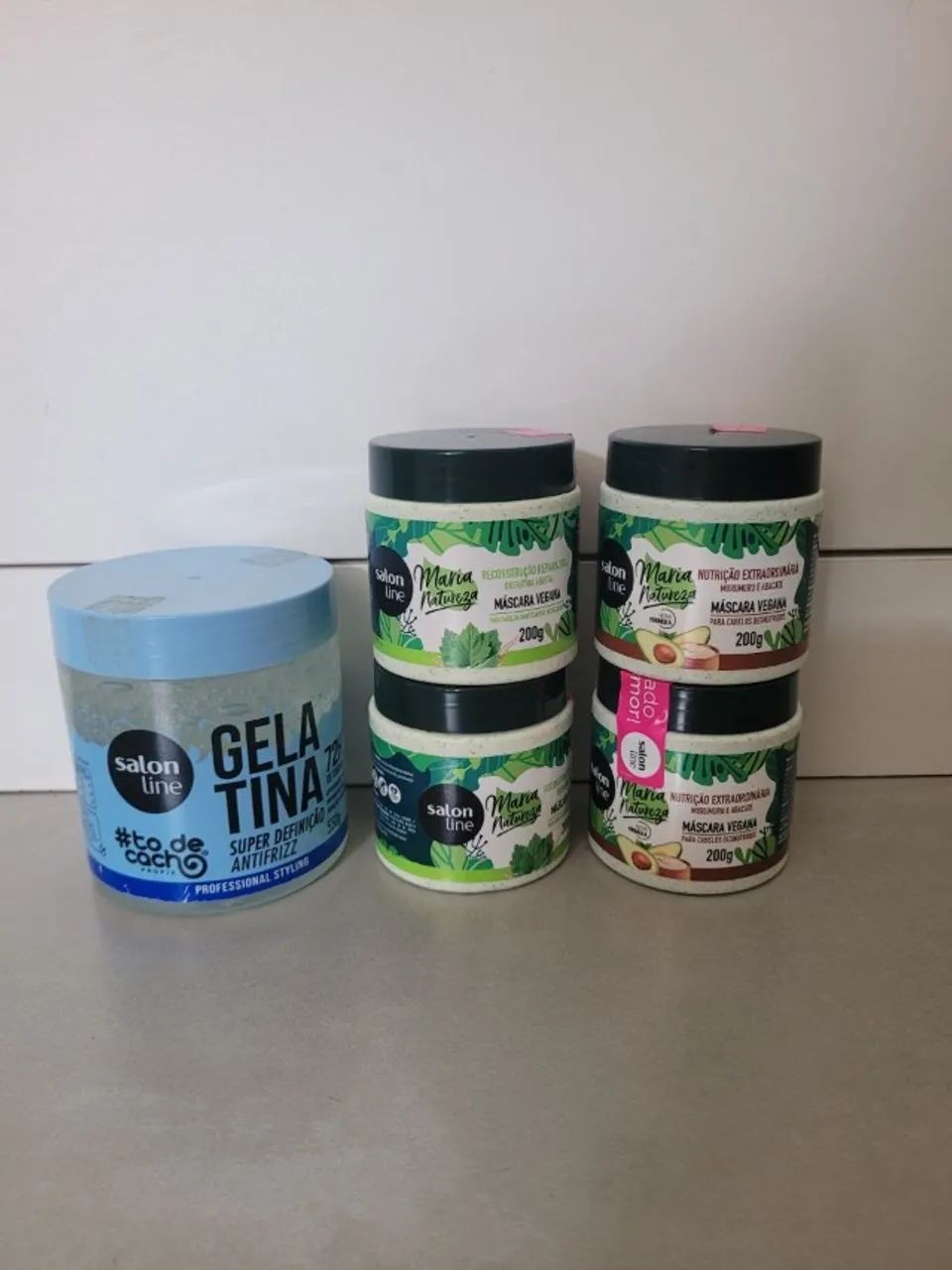 5 PRODUTOS DE CABELO POR R$ 50