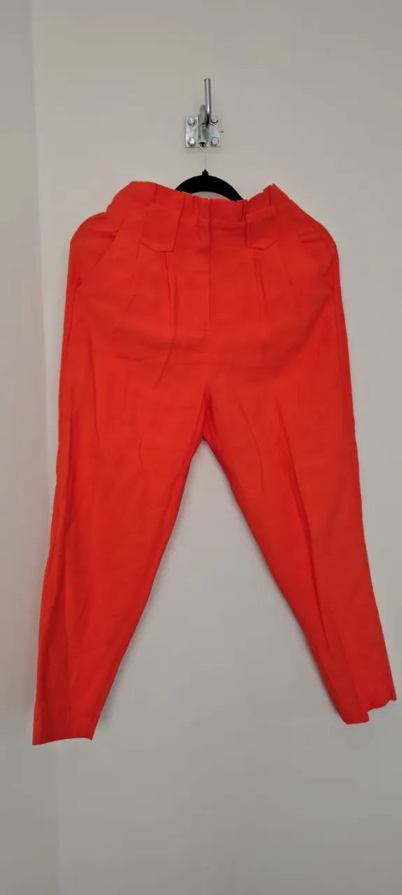 Calça laranja neon DEBRUM 36 - Foto 2