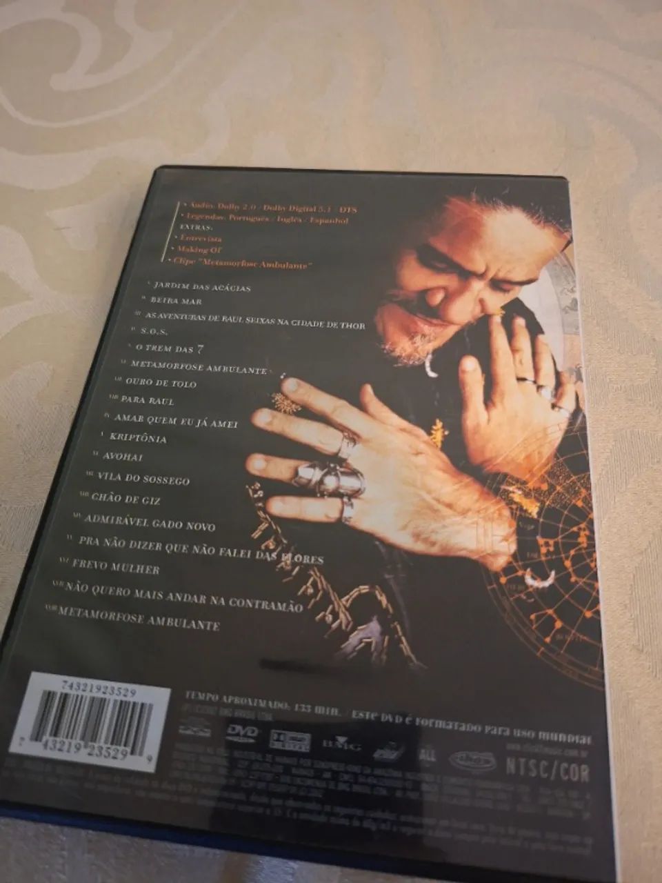 Dvd Zé Ramalho - Canta Raul Seixas original - Foto 3
