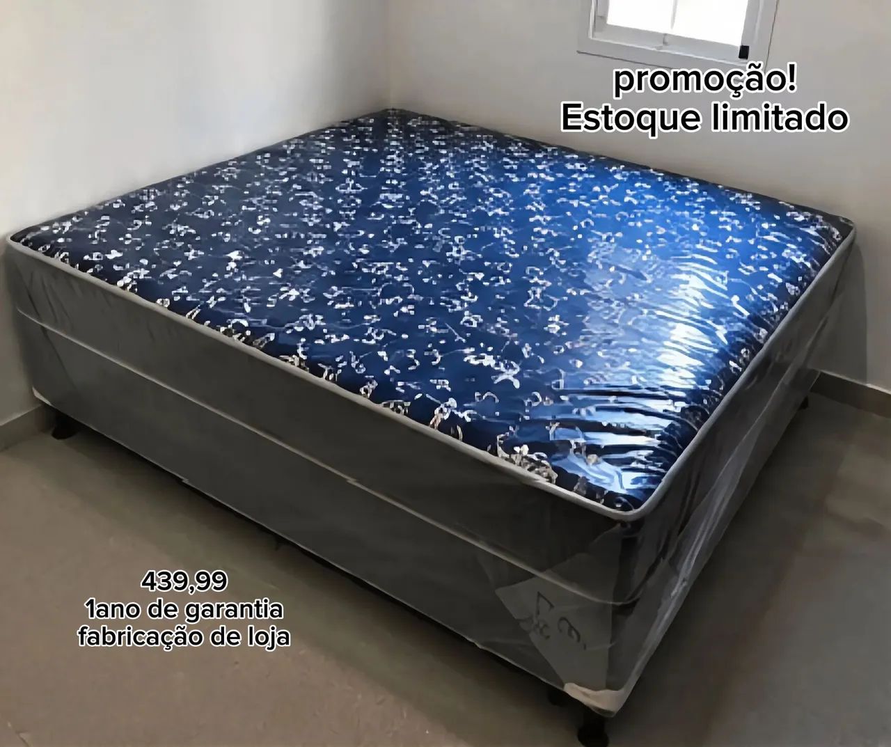 Cama de casal conjugada 