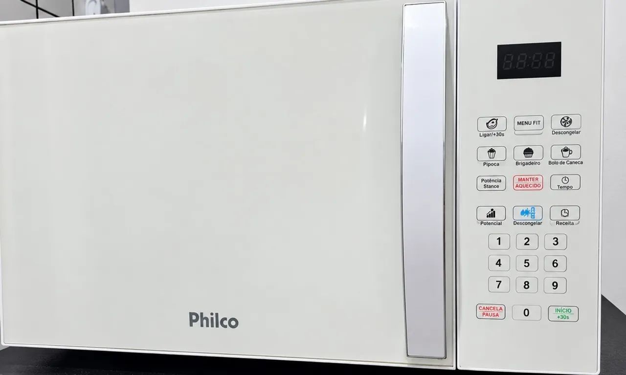 Micro-ondas Philco Branco ? Ótimo Estado - Foto 4