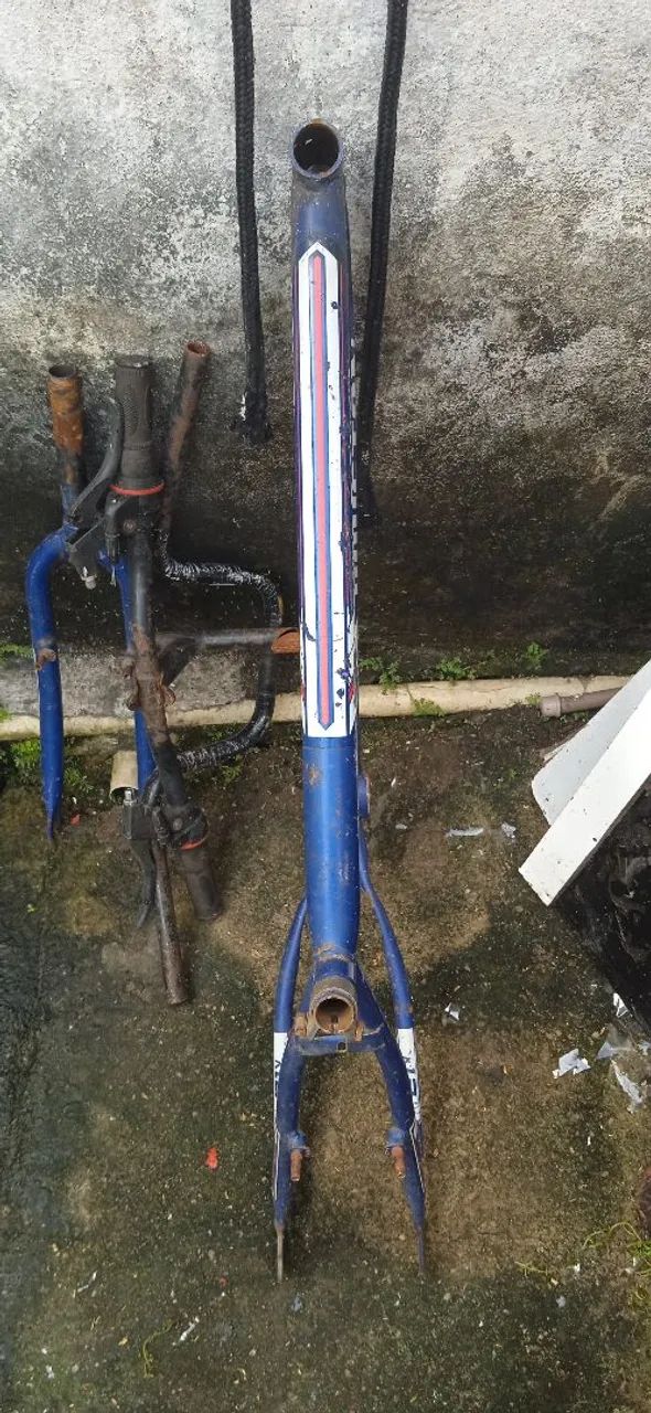 Quadro de bicicleta (2 guidão e o garfo incluso)  - Foto 3