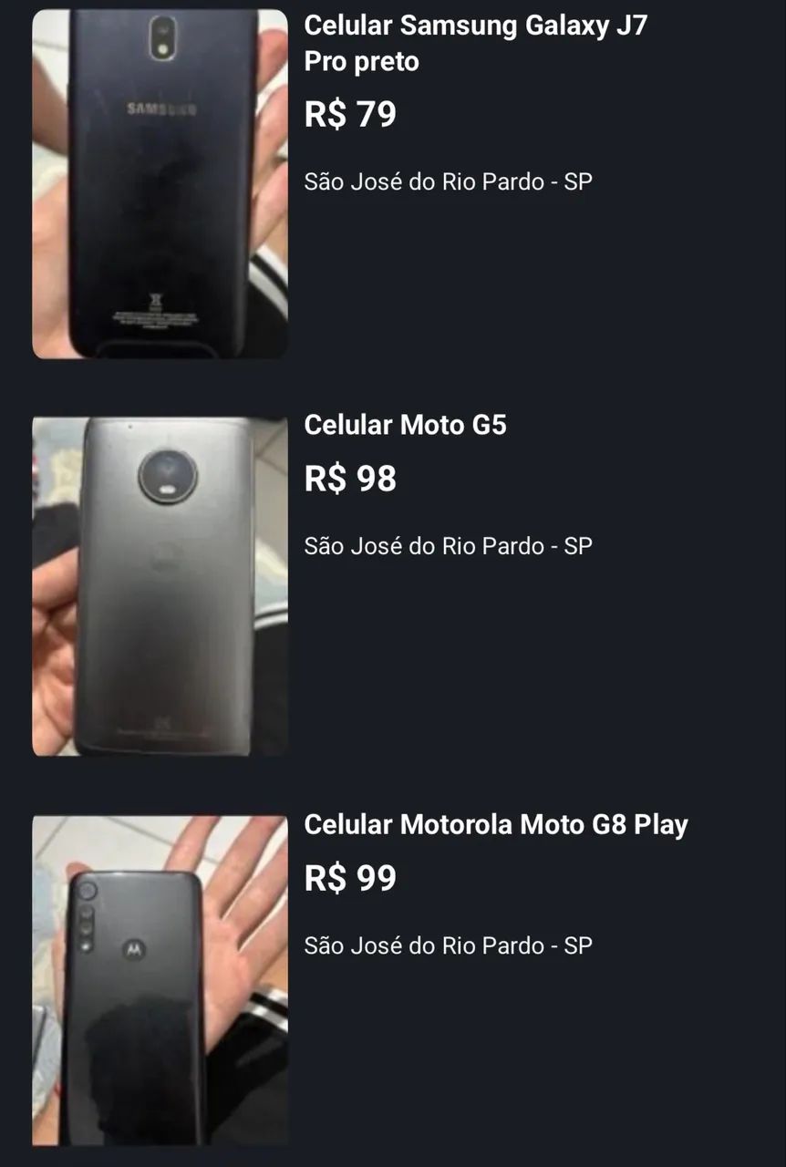 Lote de Celulares - Samsung e Motorola - Foto 2