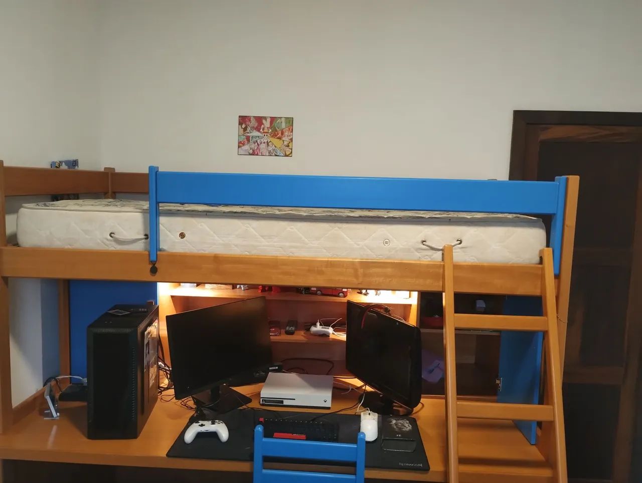 Móvel de quarto completo em madeira maciça! - Foto 5