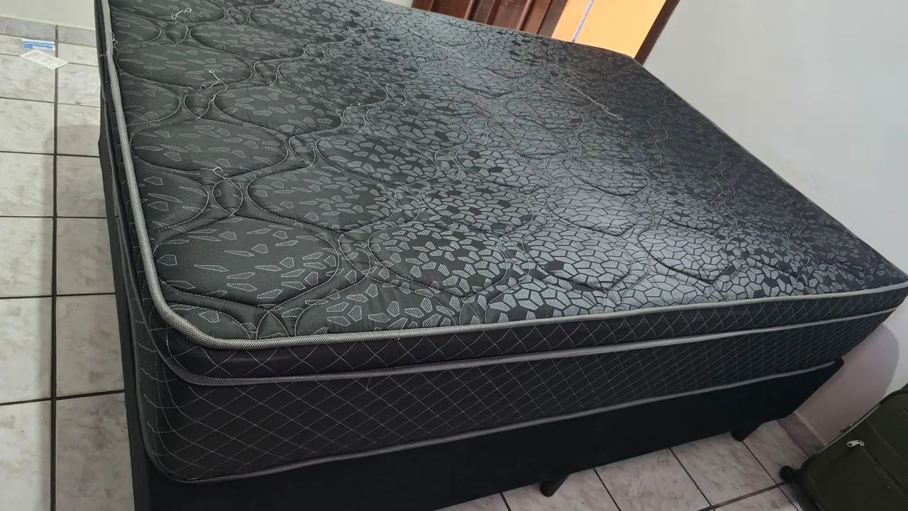 Cama Casal - Colchão e base - Foto 3