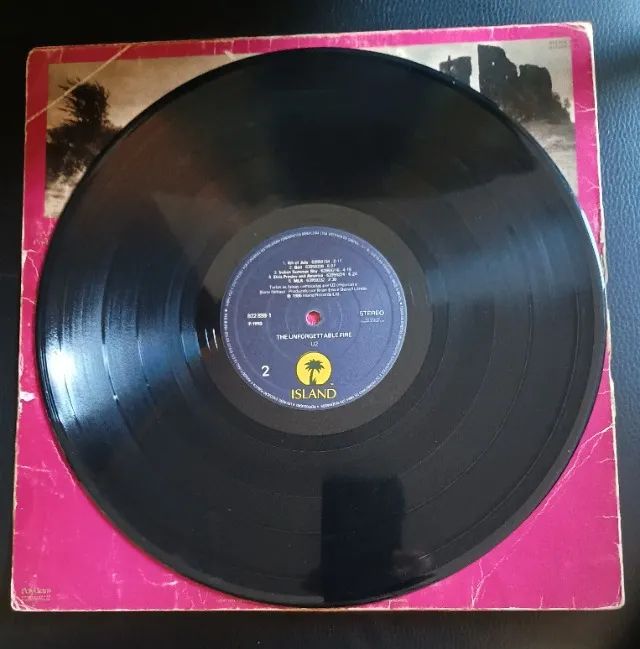 Disco Vinil U2 "The Unforgettable Fire" - Foto 3