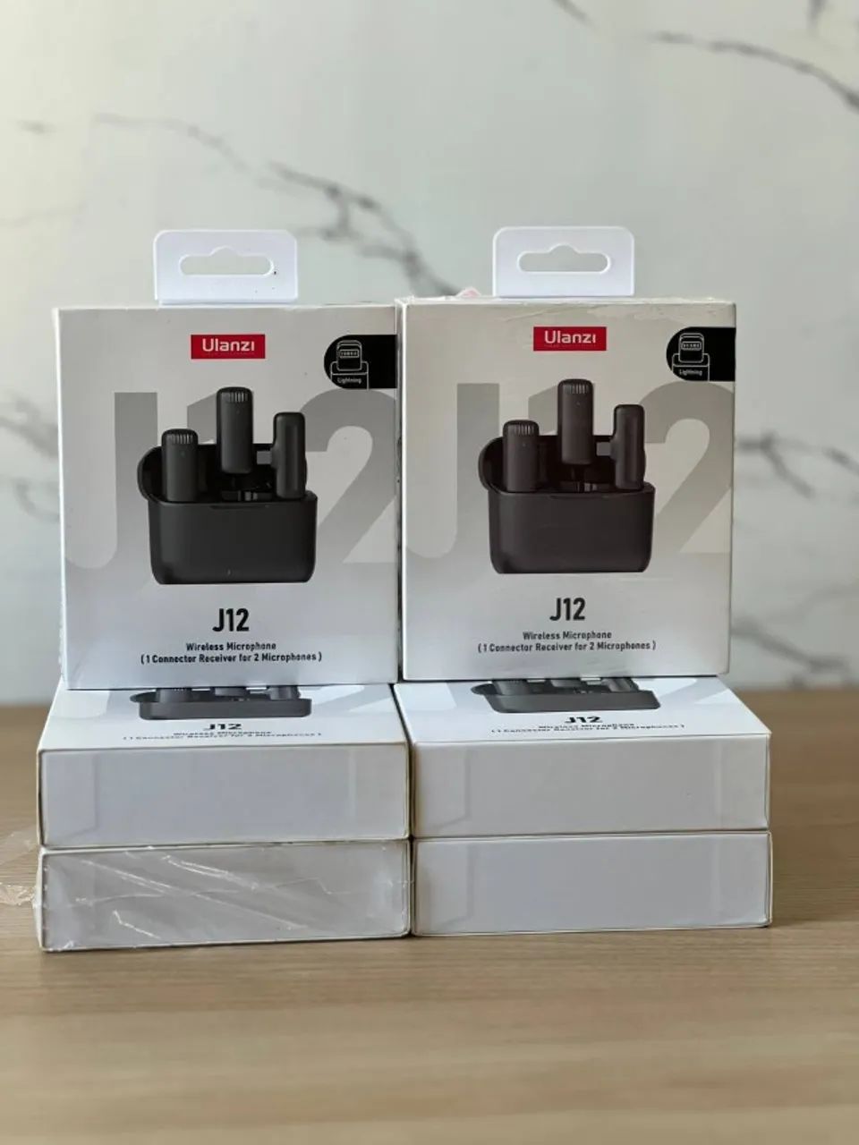 Super microfone de lapela Ulanzi J12 Original- Lacrado/garantia