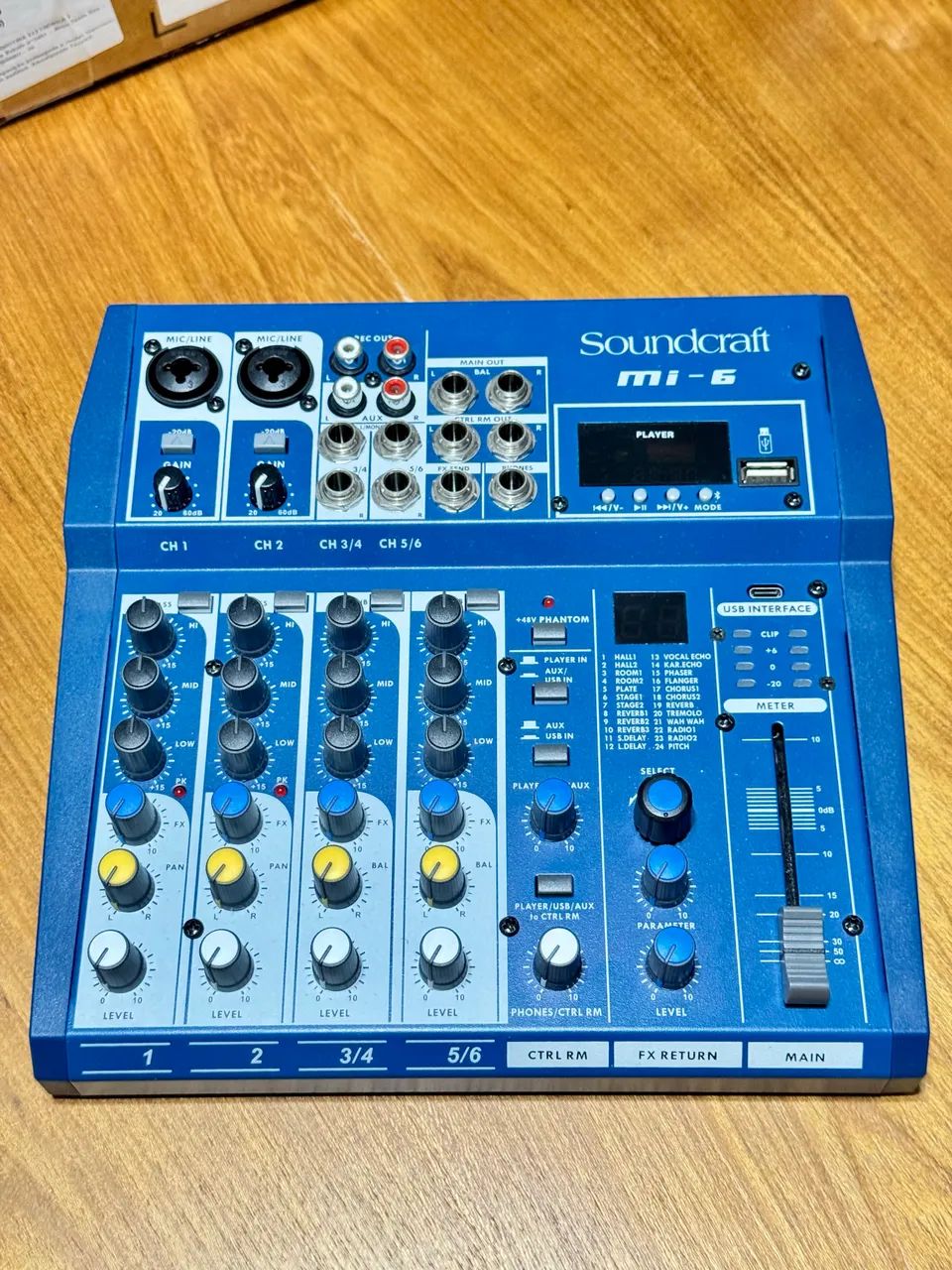 Mesa soundcraft MI6 na caixa ! NOVA ZERADA SOM PROFISSIONAL  - Foto 2