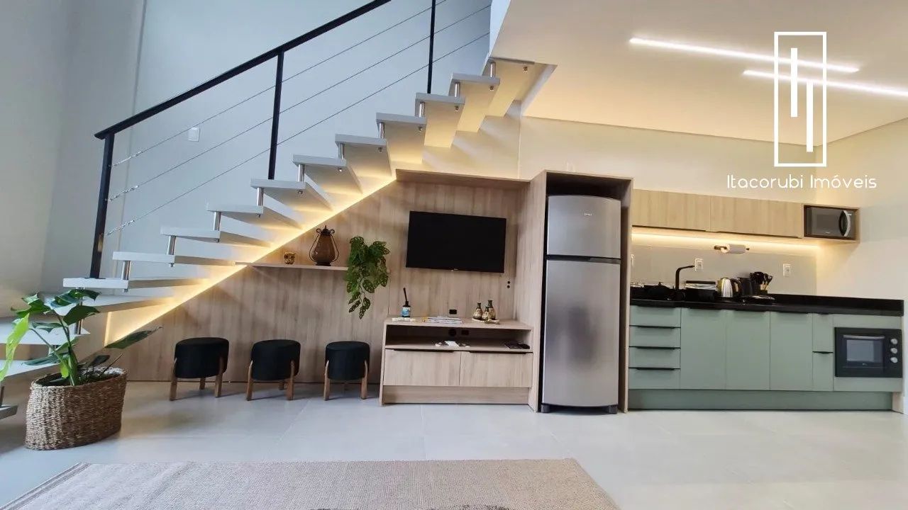 LOFT DUPLEX MOBILIADO E EQUIPADO COM GARAGEM - Foto 4