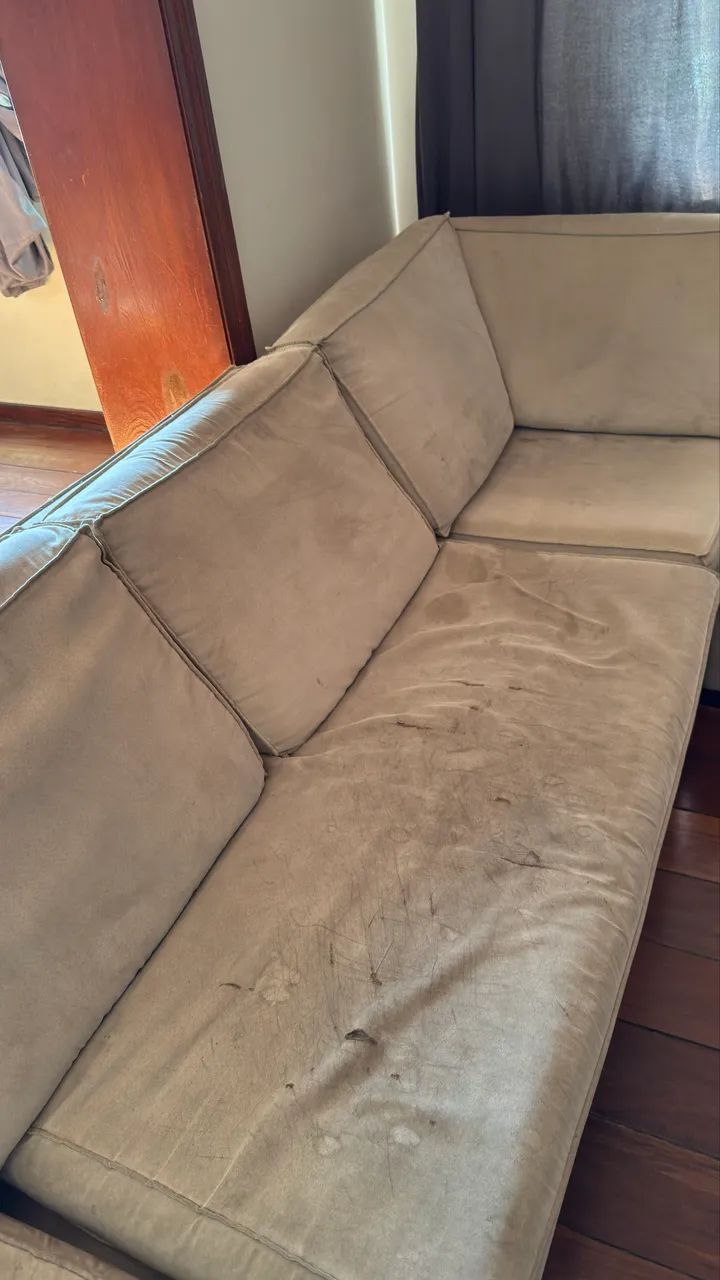 Sofá modular grande e confortável R$497,00 - estrutura forte 600,00 - Foto 5