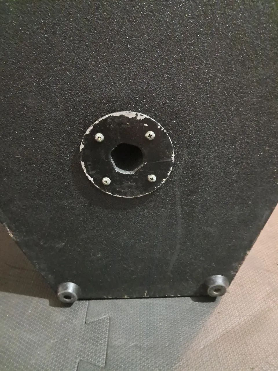 Par de PAs marca SCR 200W RMS completas com twiter, corneta e auto falantes de 12" - Foto 2