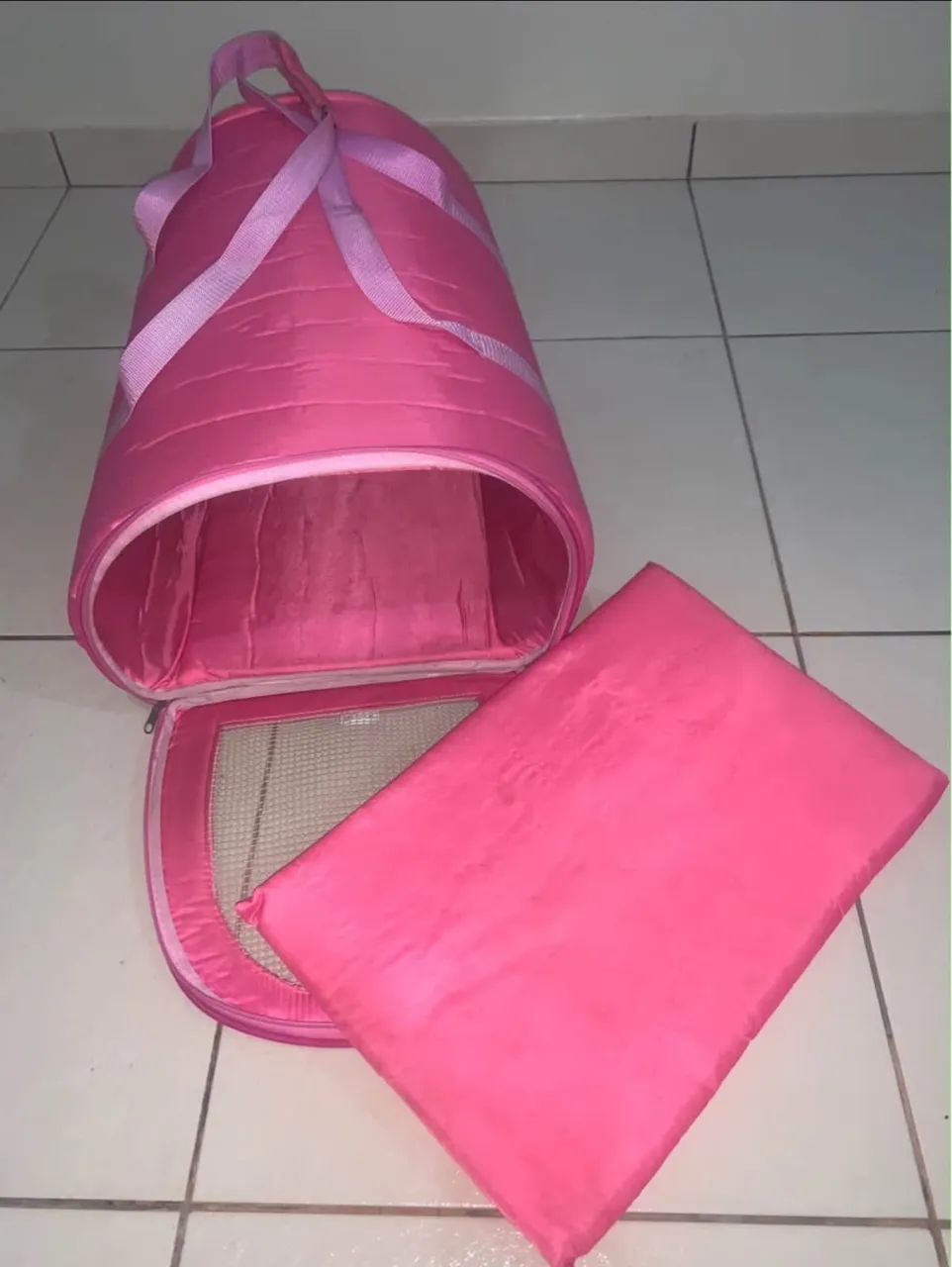 Bolsa de Transporte da cor Rosa - Foto 4