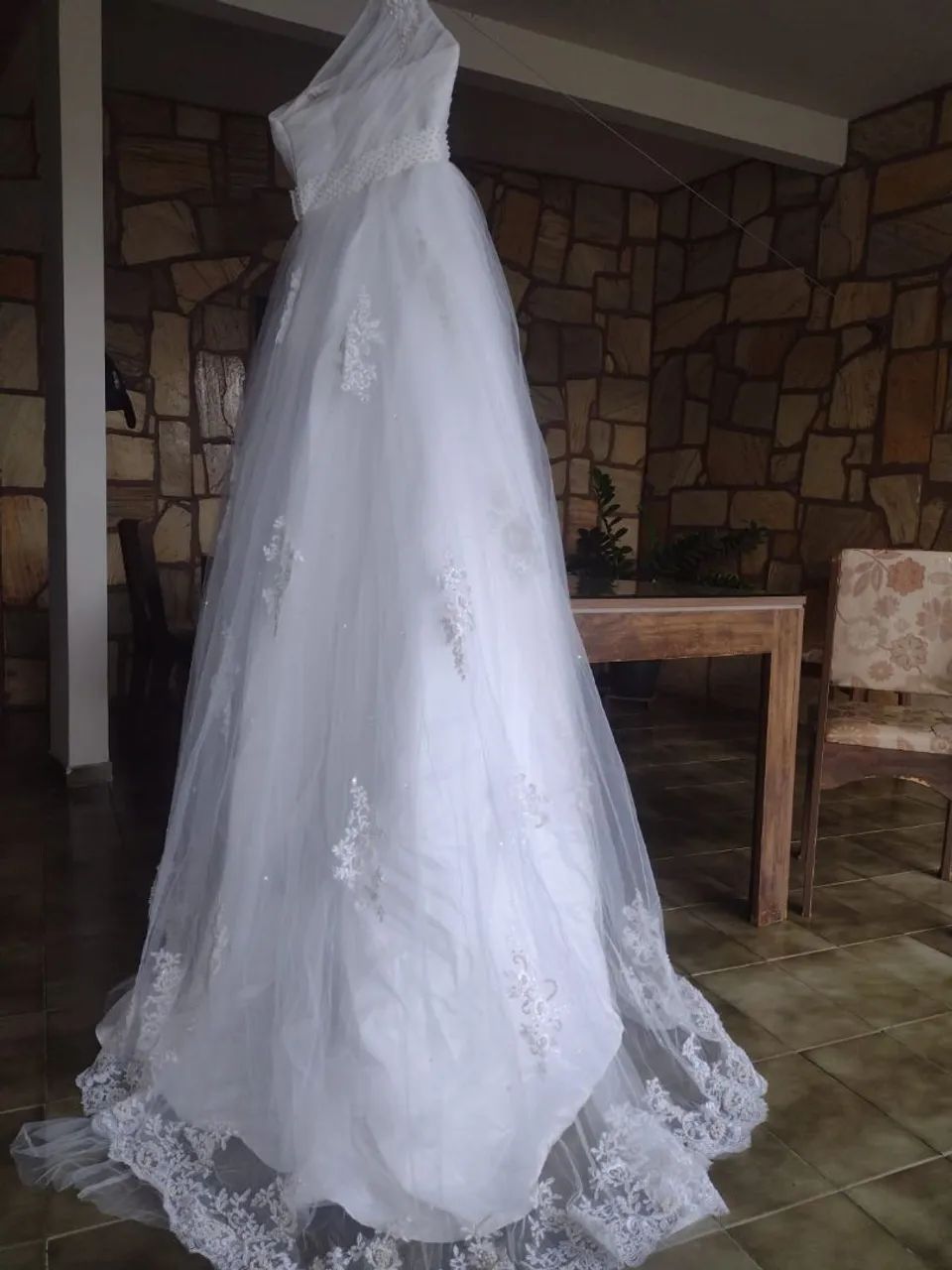 Vestido de Noiva tamanho P - Foto 3