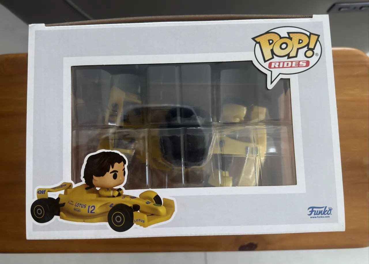 Funko POP Ayrton Senna Lotus ORIGINAL - Foto 2