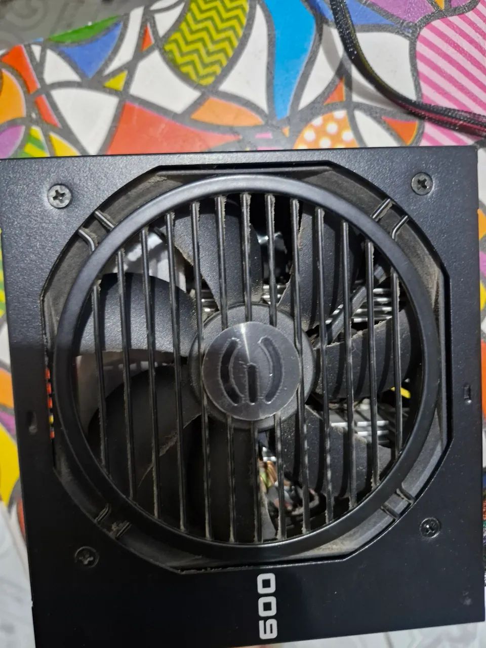 Fonte EVGA 600W 80 PLUS BRONZE. - Foto 2