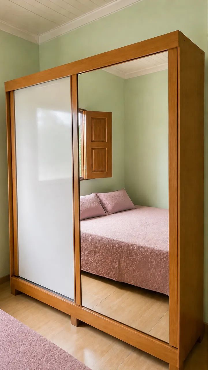 Guarda roupa casal 2 portas 