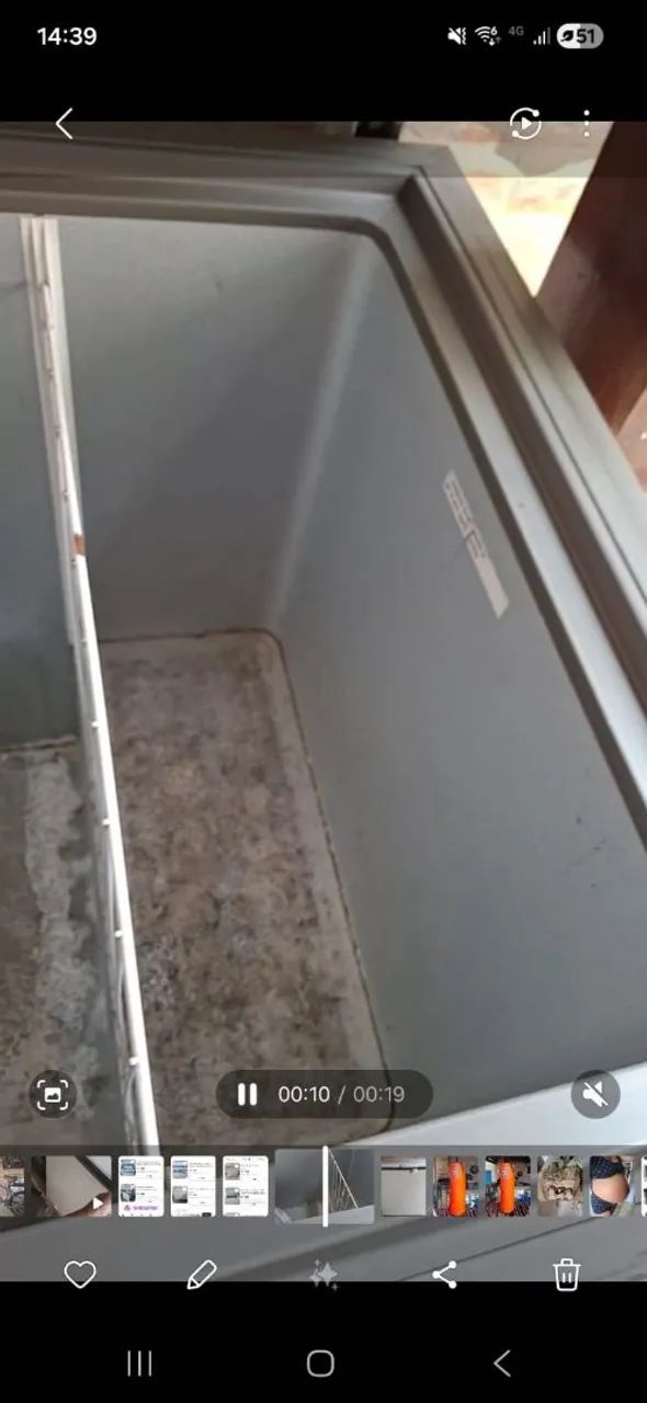 Freezer 307 litros