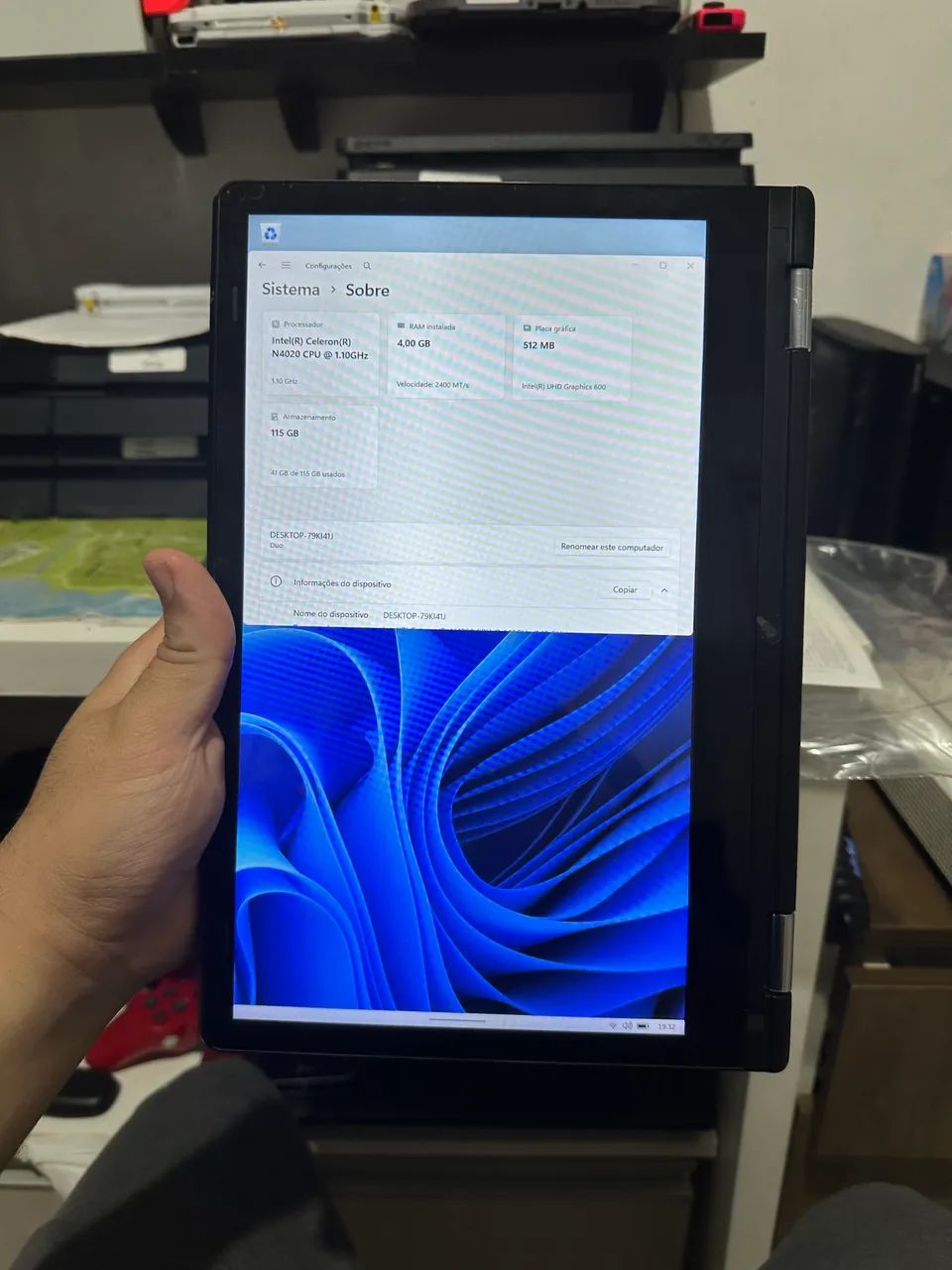 Notebook/tablet positivo  - Foto 5