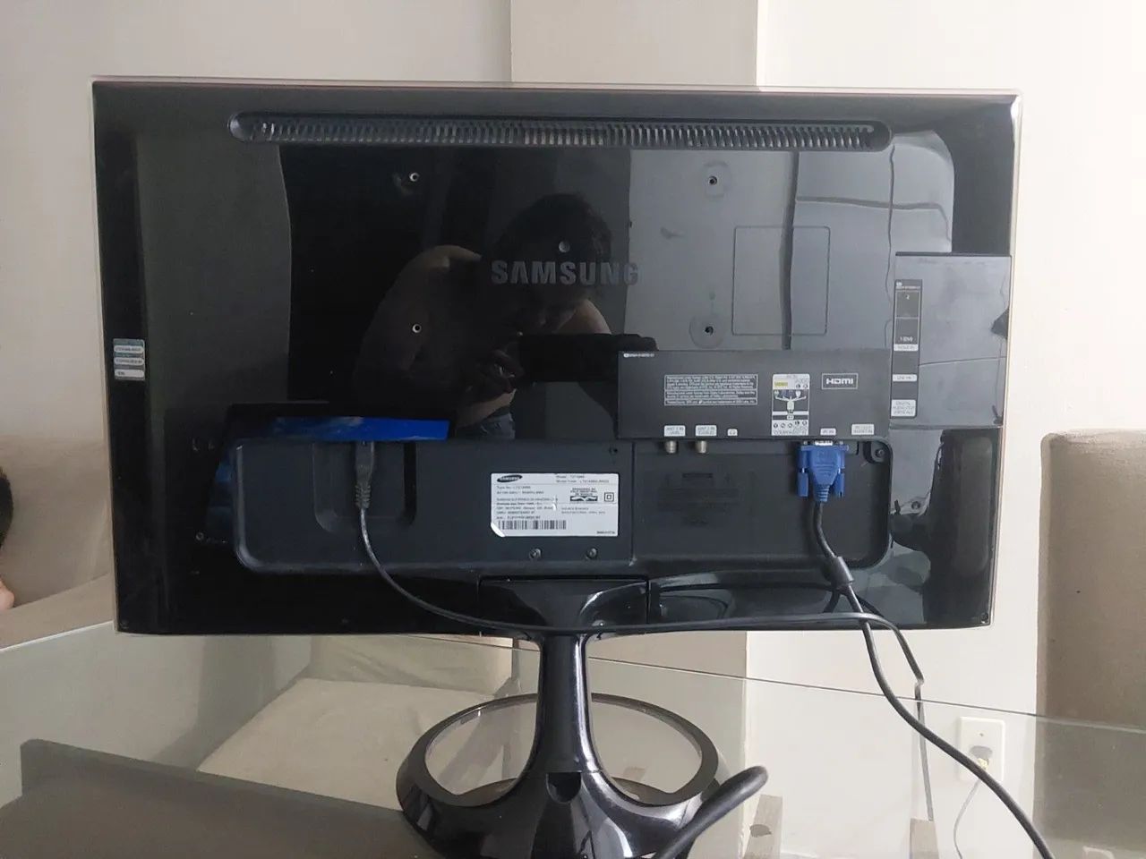 TV Samsung 27" - COM DEFEITO NA TELA - Foto 2