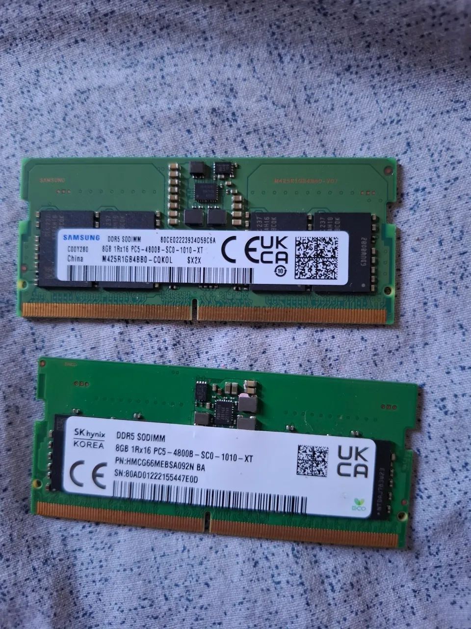 Memoria ram notebook ddr5 4800
