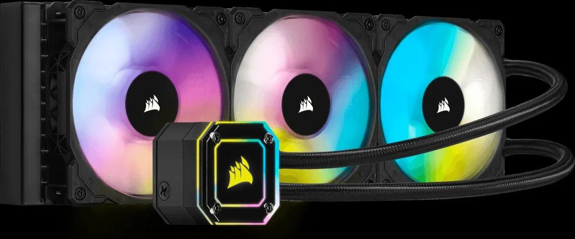 Water cooler Corsair iCUE H150i ELITE CAPELIX 360mm RGB - Foto 2