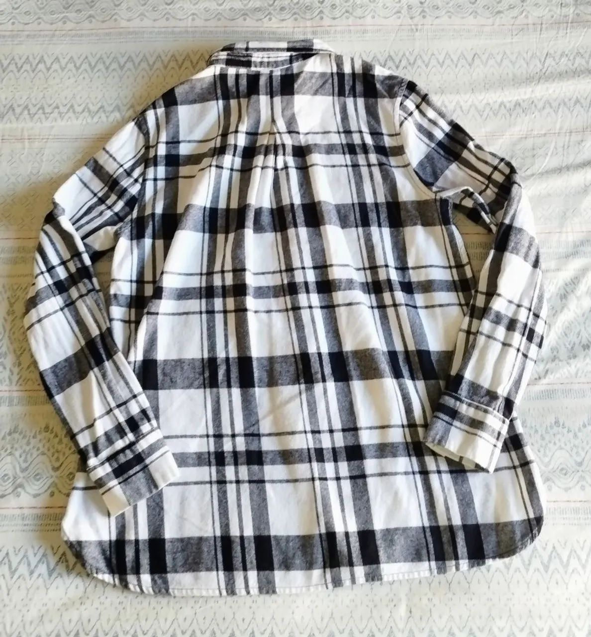 Camisa xadrez Marfinno - P - Foto 3