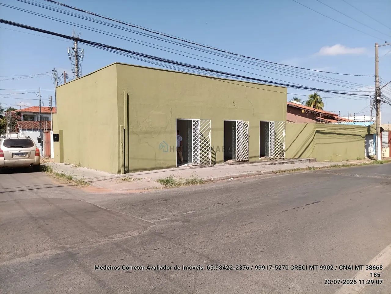 Vendo!!! imóvel comercial de esquina próximo ao aeroporto de Várzea Grande MT - Foto 4