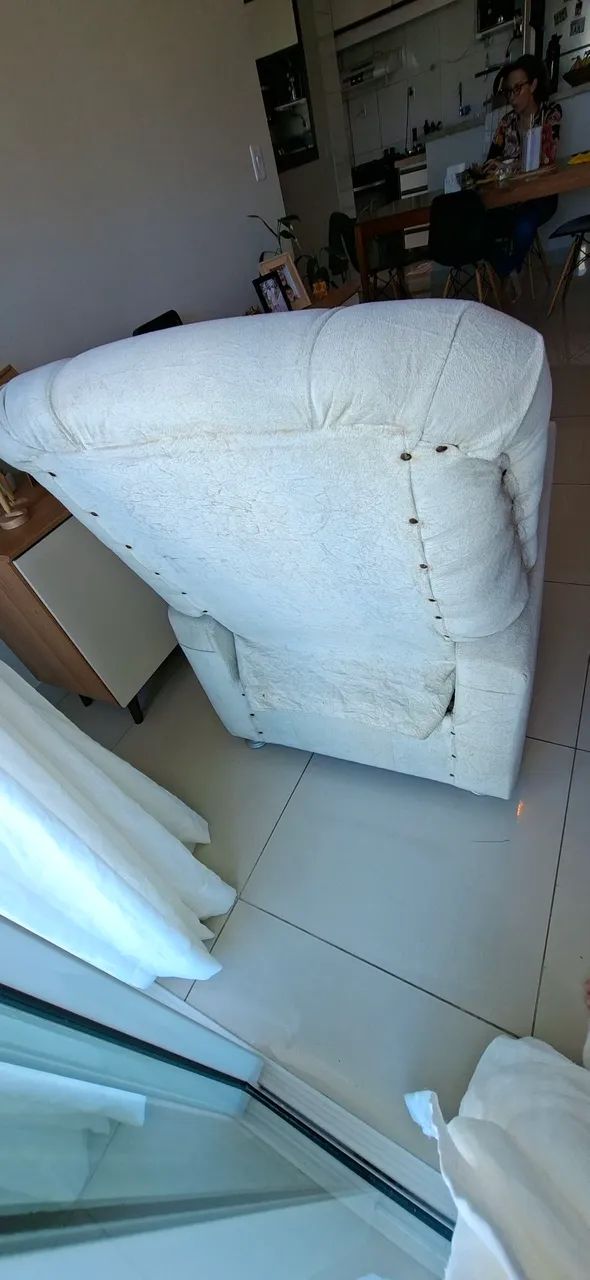 Poltrona Reclinável Suede - Foto 3