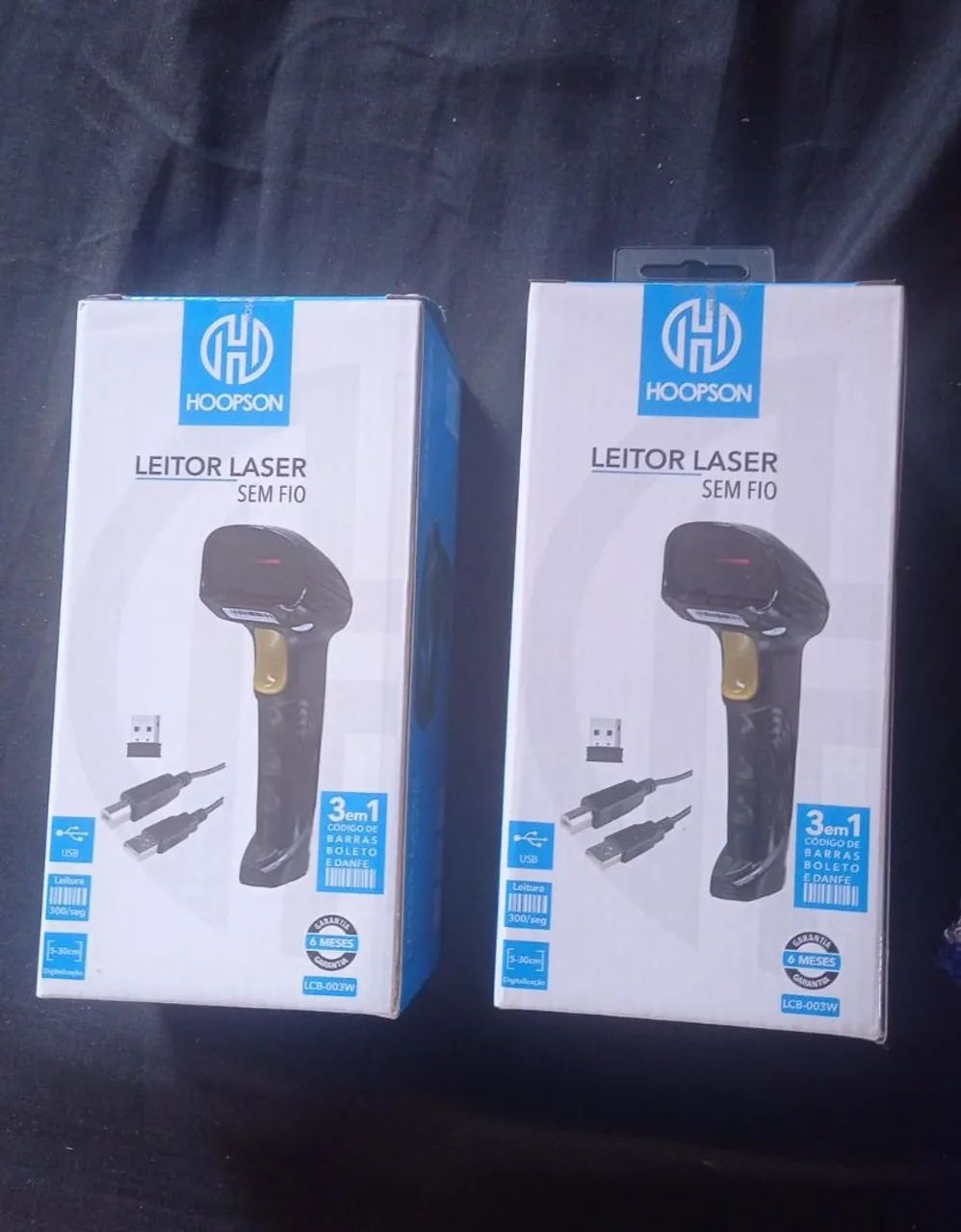 Leitor de código de barras a Laser