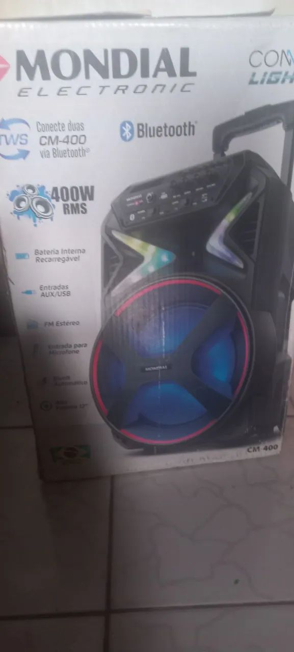 Vendo caixa d som mondial novinha - Foto 3
