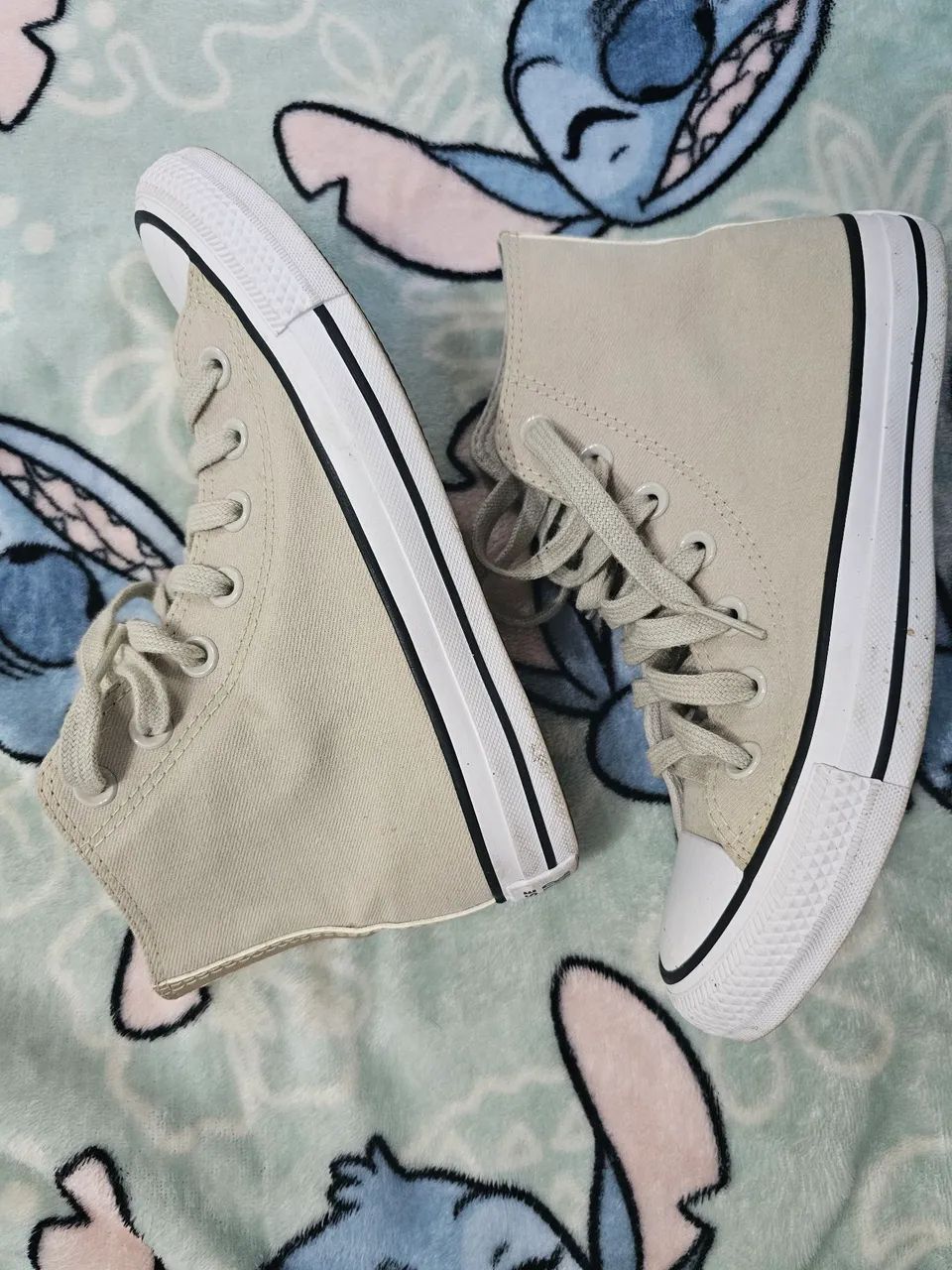 Tenis all star converse bege 35 - Foto 4