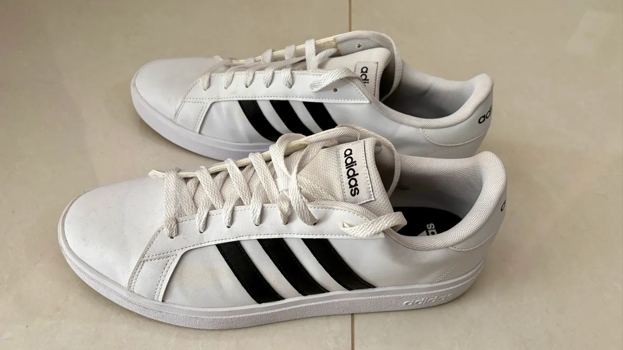 Tênis Adidas branco, 44 - Foto 3