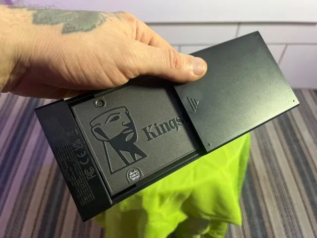 SSD Externo Kingston A400 960GB + Case Ugreen USB (2,5 SATA) + Cabo - Foto 2