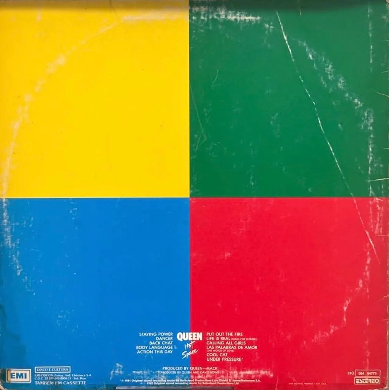 Queen Hot Space Lp Vinil 1982 - Foto 2