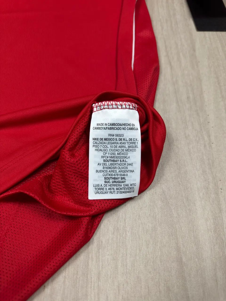 Camiseta Nike Dri-Fit Original (Vermelho) - Foto 3