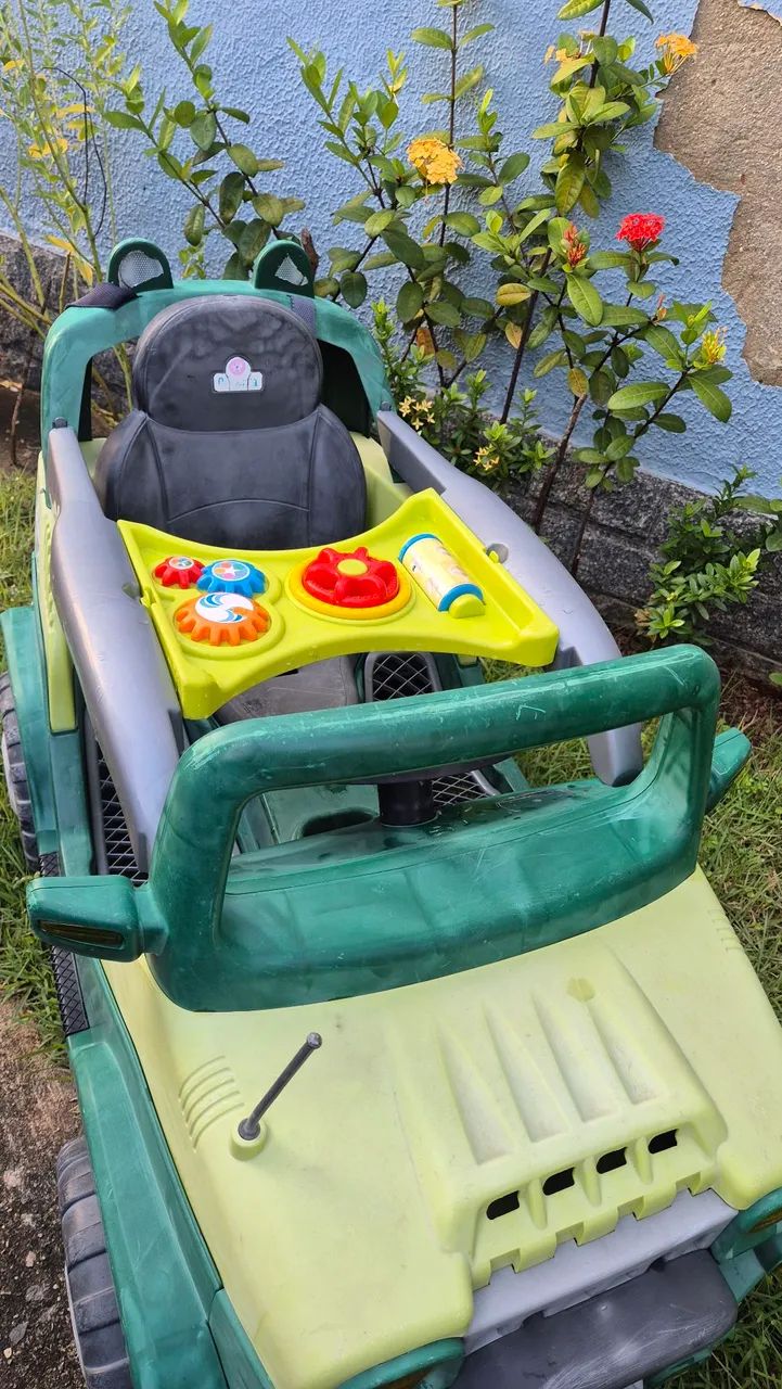 Carrinho De Passeio / Pedal Infantil Diipi Calesita Verde - Foto 5