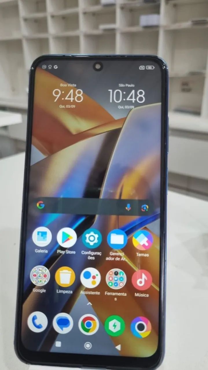 poco m5s onde ram 256 gigas  NFC 
