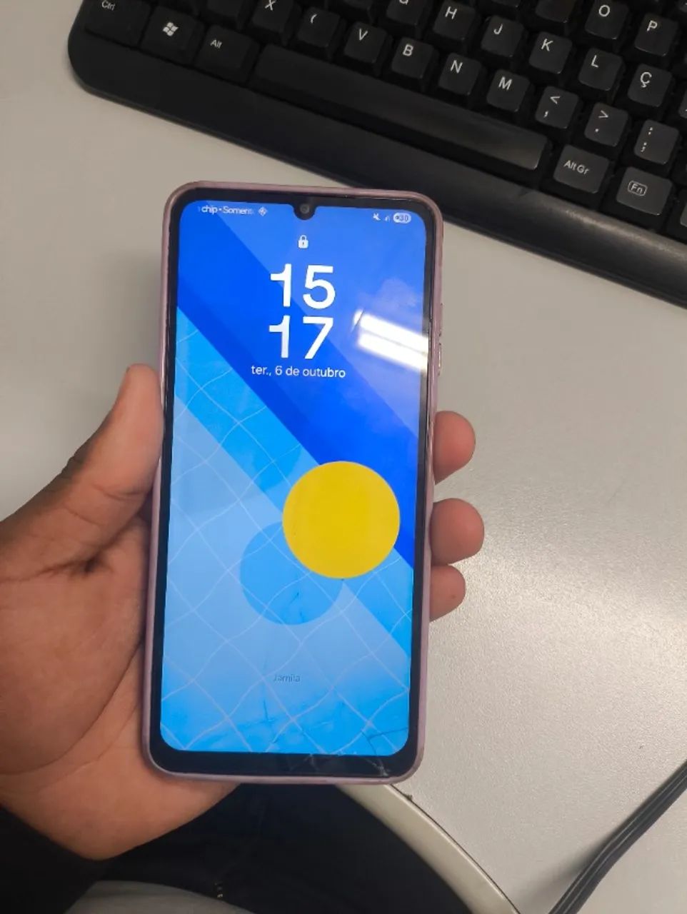 Samsung A06 seminovo 