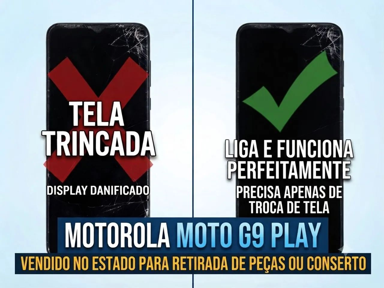 Motorola G9 Play - Leia Descrição 