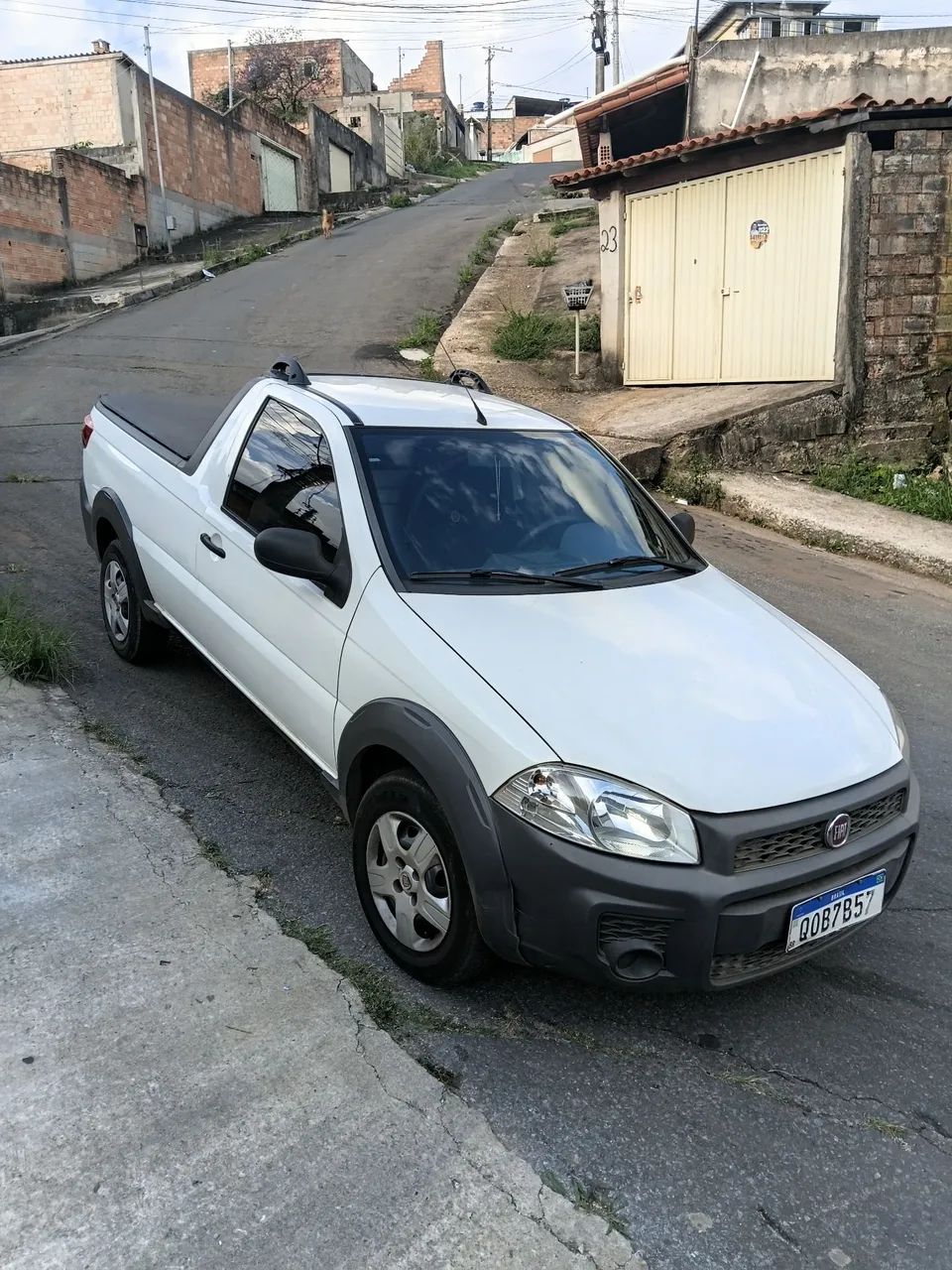 Fiat Strada Working Hard 1.4 Fire Flex 8V CS 2018 - Foto 2