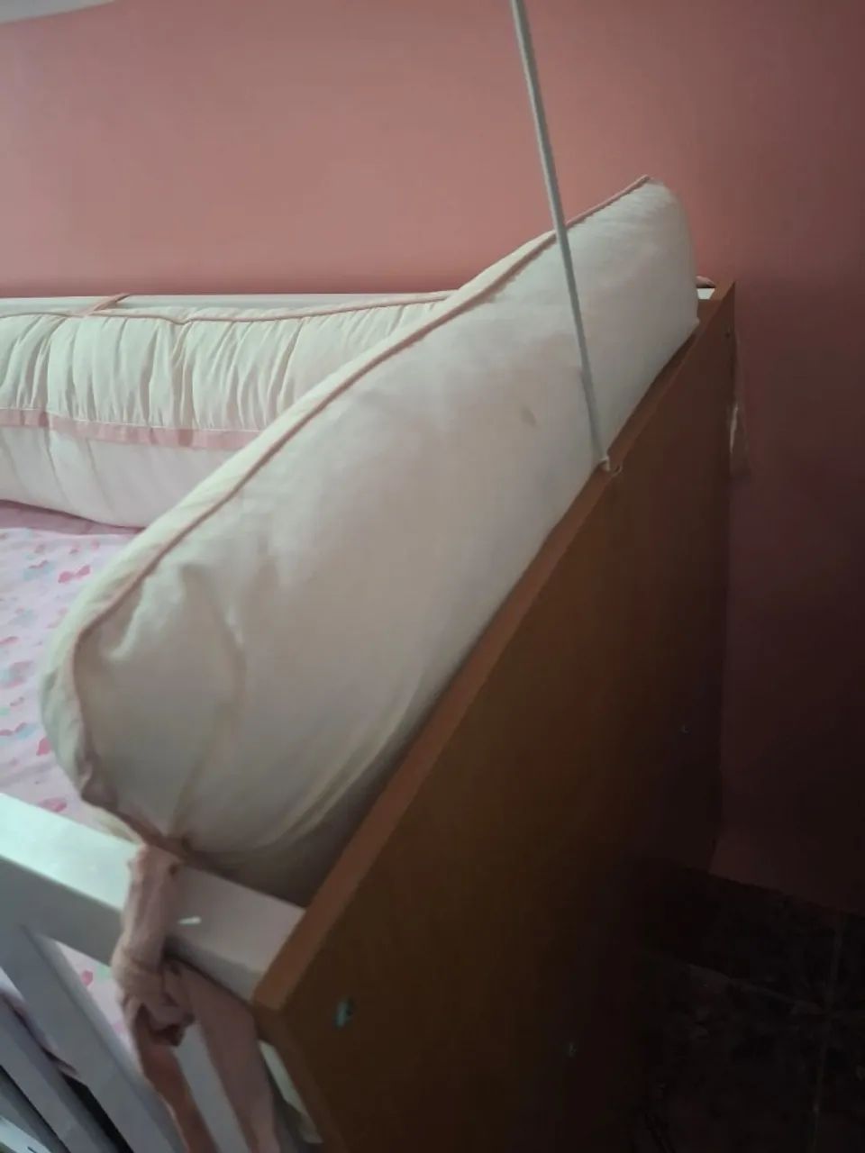 BERÇO NOVO COMPLETO VAI COM MOSQUITEIRO - Foto 4